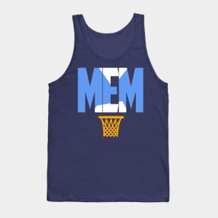 Memphis Basketball Throwback Tank Top